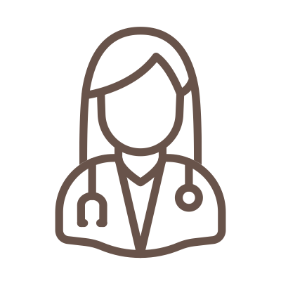 Medical provider icon representing experienced XERF practitioners